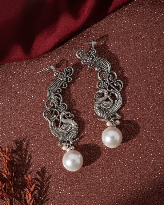 Ojashvini Designer Earring Brass Lookalike