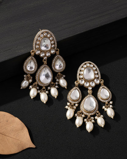 Pearl Preet Designer Chandbali