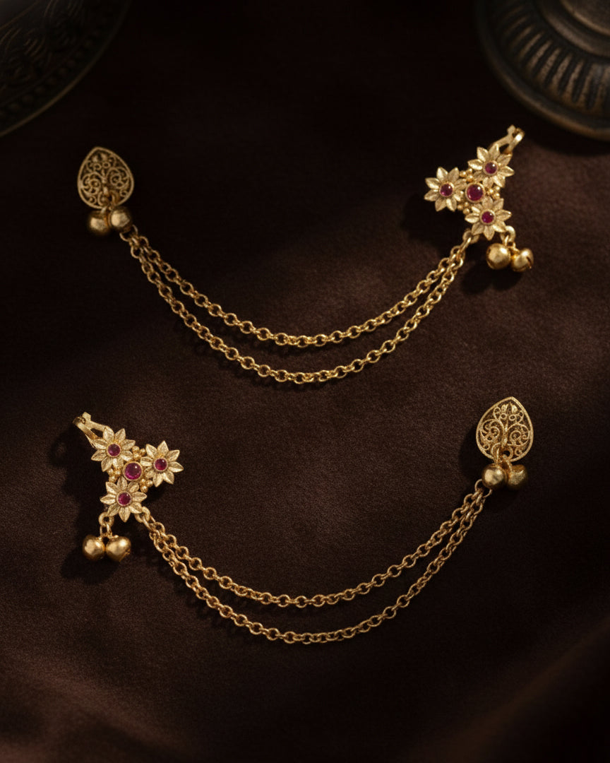 Shivika Designer Cuff Earring Brass Lookalike