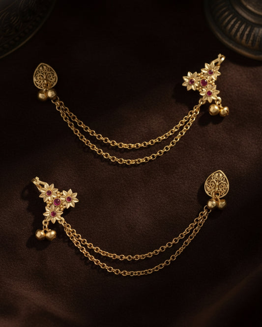 Shivika Designer Cuff Earring Brass Lookalike