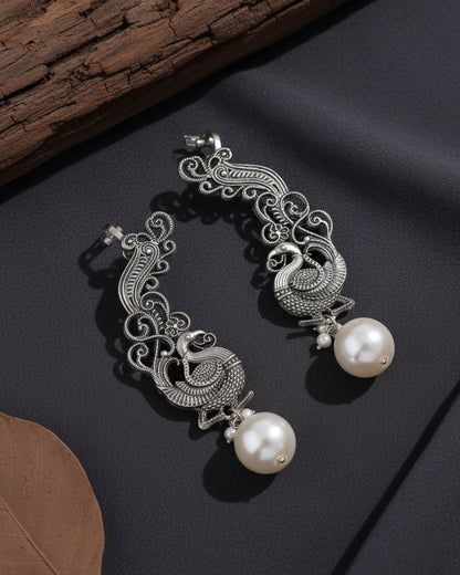 Ojashvini Designer Earring Brass Lookalike