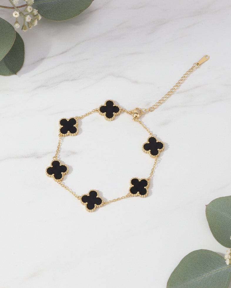 Black Yuna Anti Tarnish Bracelet