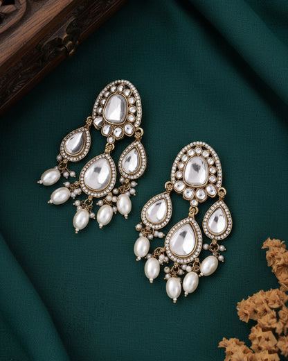 Pearl Preet Designer Chandbali