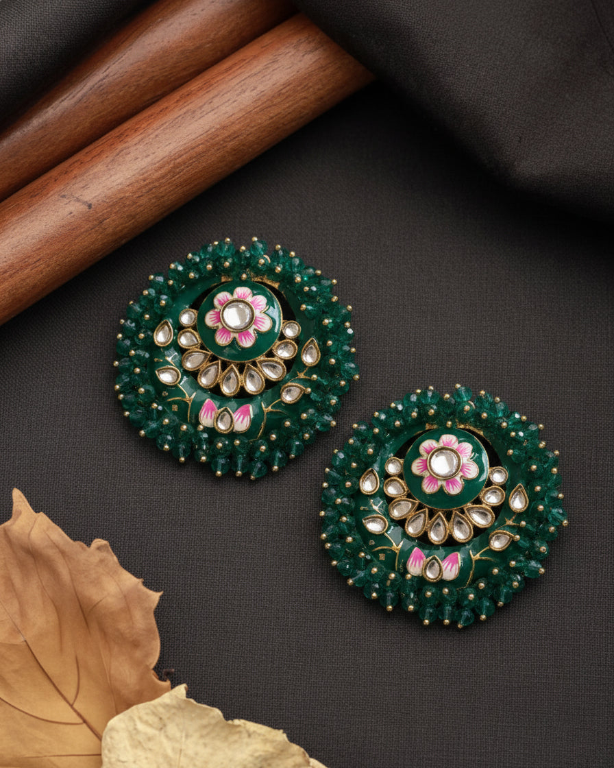 Jade Green Ashu Meena Stud