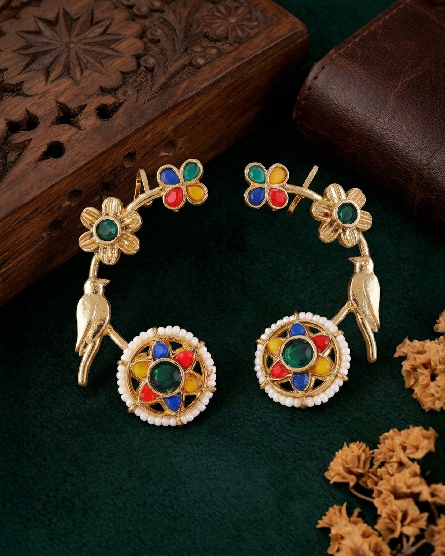 Multi Sanghvi Designer Ear Cuff Earring