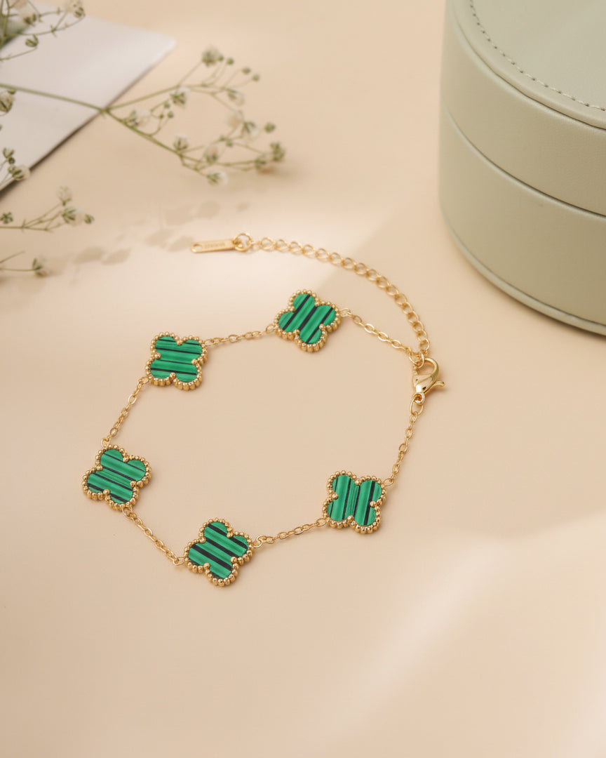 Green Yuna Anti Tarnish Bracelet