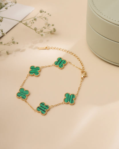 Green Yuna Anti Tarnish Bracelet