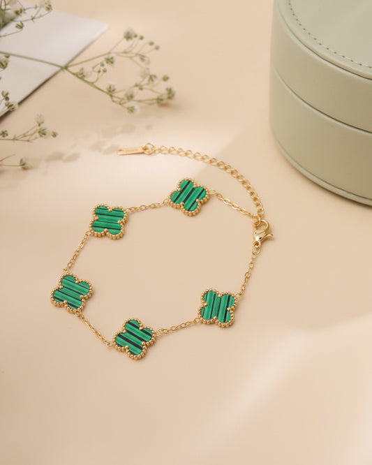 Green Yuna Anti Tarnish Bracelet