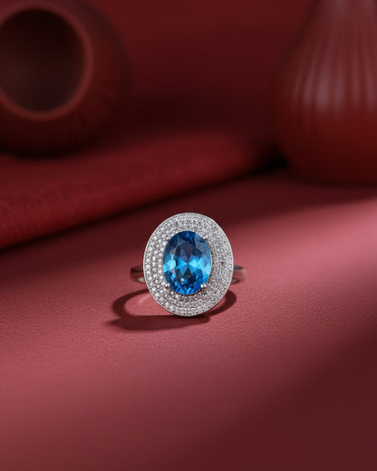 Blue Talia AD Ring