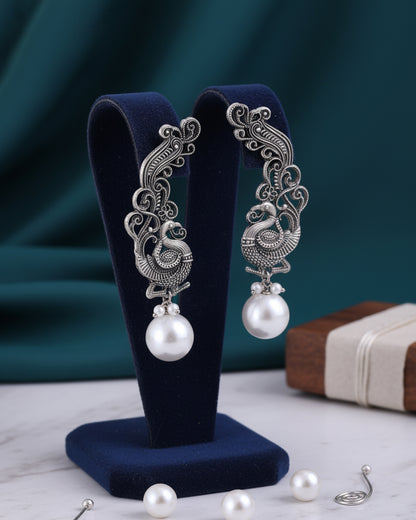 Ojashvini Designer Earring Brass Lookalike