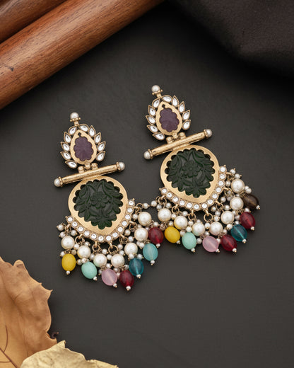 Mehendi Multi Sohum Chandbali