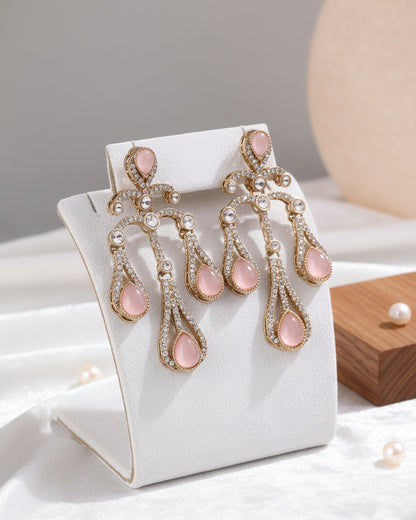 Blush Urvi Premium Designer Zircone Earring