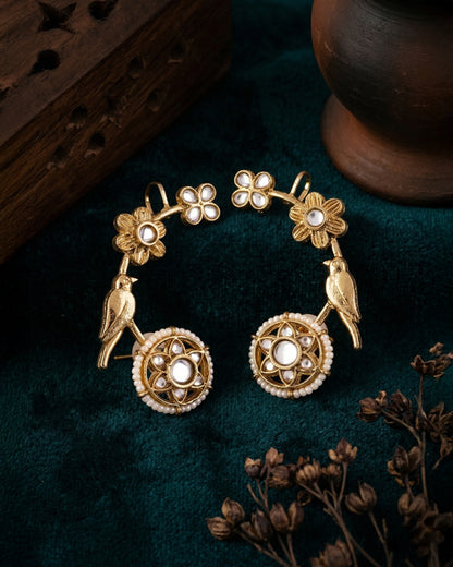 Silver Sanghvi Designer Ear Cuff Earring