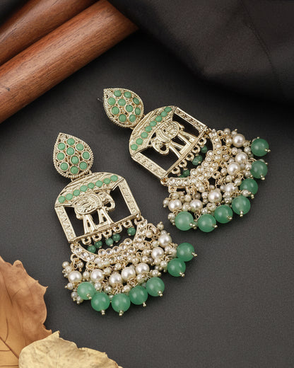 Mint Green Gomti Chandbali