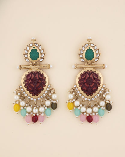 Ruby Multi Sohum Chandbali