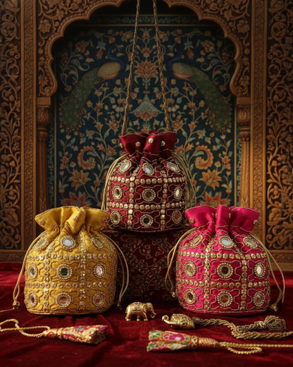 Kuber Jaisalmeri Premium Potli Bag