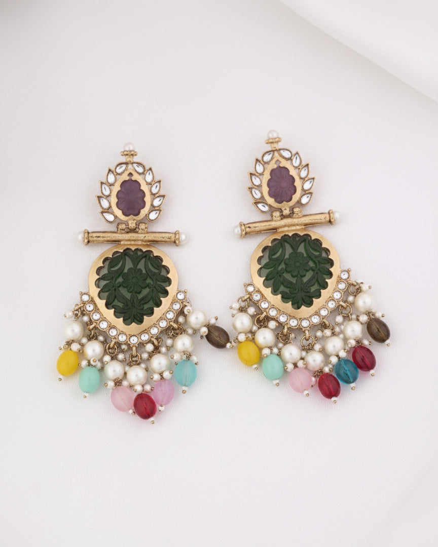 Mehendi Multi Sohum Chandbali