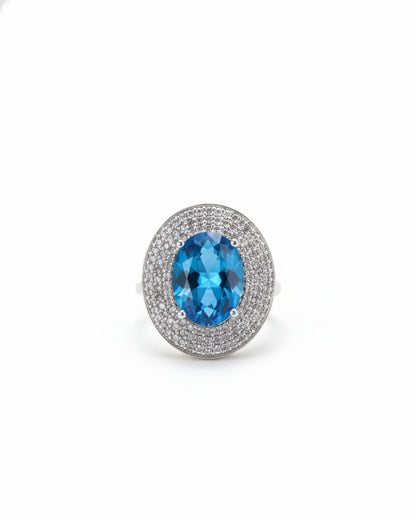 Blue Talia AD Ring