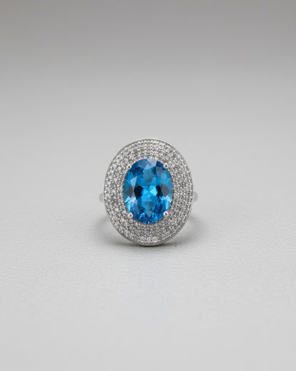 Blue Talia AD Ring