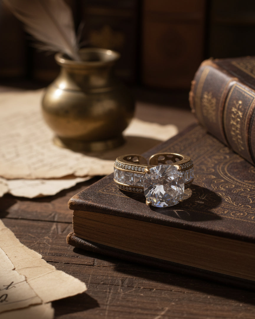 Amara Antique look Ring