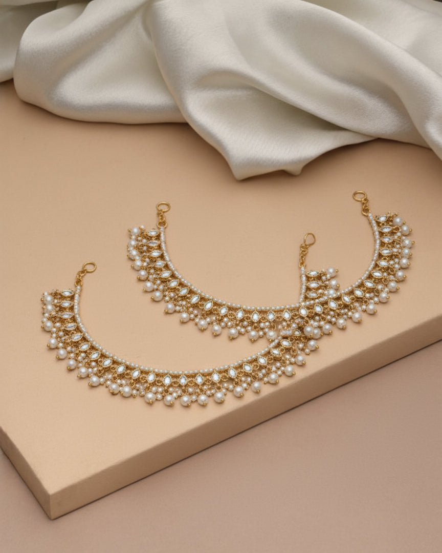 Parul Kundan Ethnic Payal Anklet