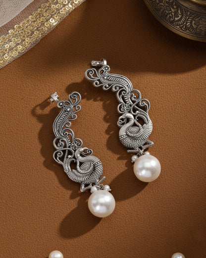 Ojashvini Designer Earring Brass Lookalike