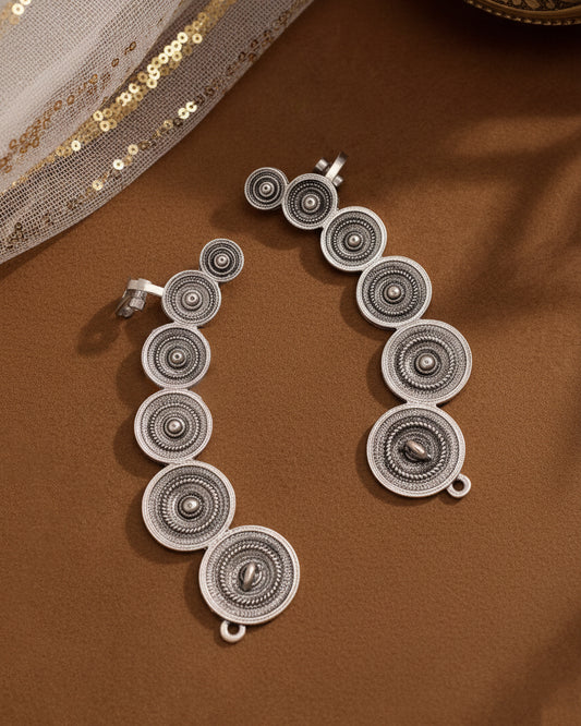 Dhvani Designer Earring Brass Lookalike