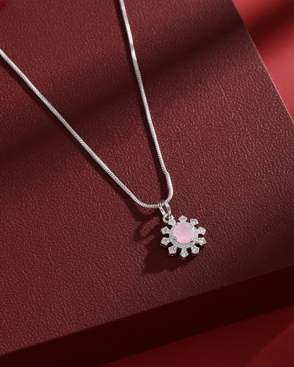 Blush Zeliana AD Pendant Necklace