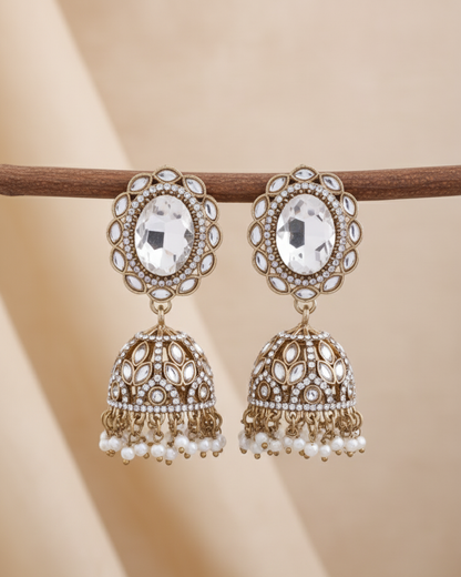 Pearl Seher Premium Jhumki Earring