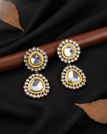 Yellow Neeraj Earring