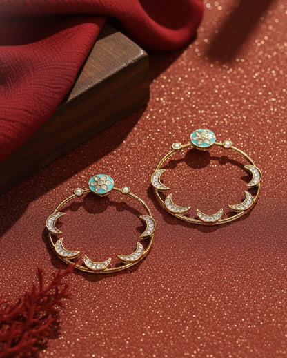 Turquoise Guri Earring