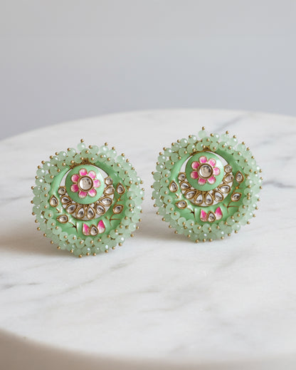 Mint Green Ashu Meena Stud