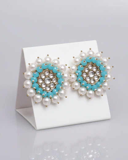 Turquoise Urvashi Stud