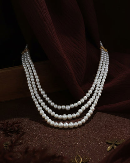 Anaisha Layered Pearl Necklace