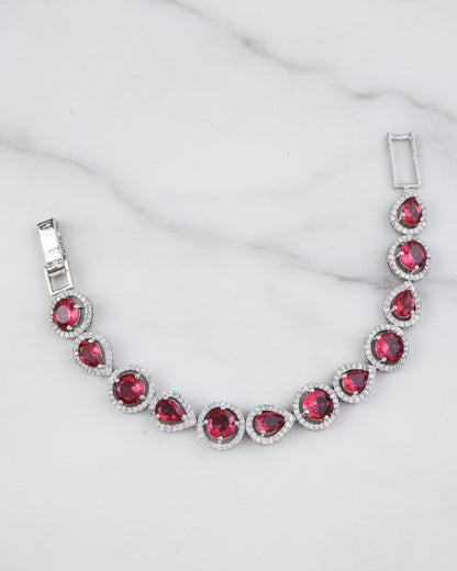 Ruby Astrella AD Tennis Bracelet - Openable