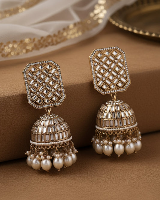 Pearl Rayma Jhumka