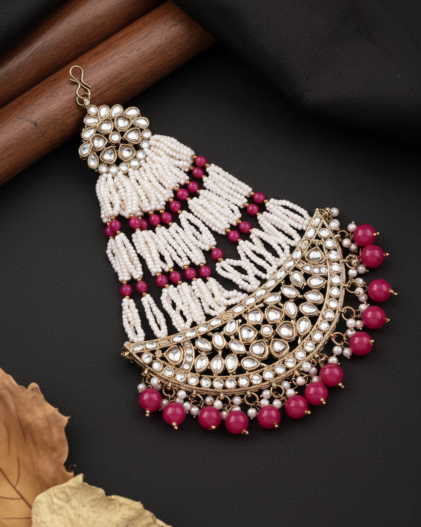 Pink Ibrahim Passa / Side Jhumar