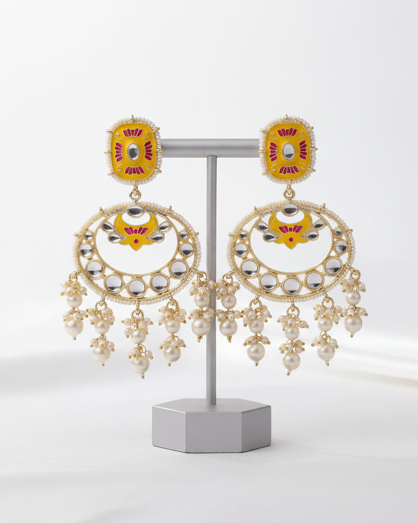 Yellow Shifa ChandBali