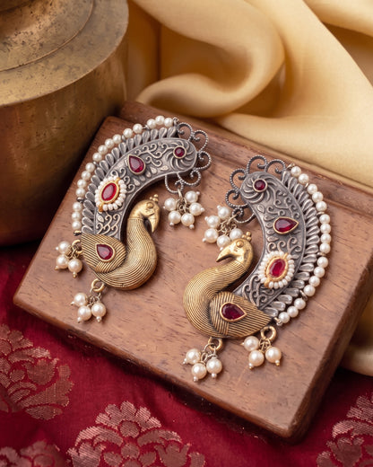 Ruby Uraisha Designer Ear Cuff Earring