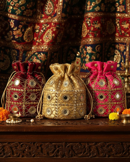 Kuber Jaisalmeri Premium Potli Bag