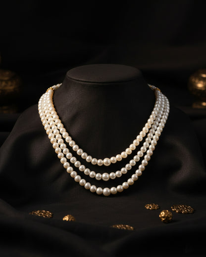 Anaisha Layered Pearl Necklace