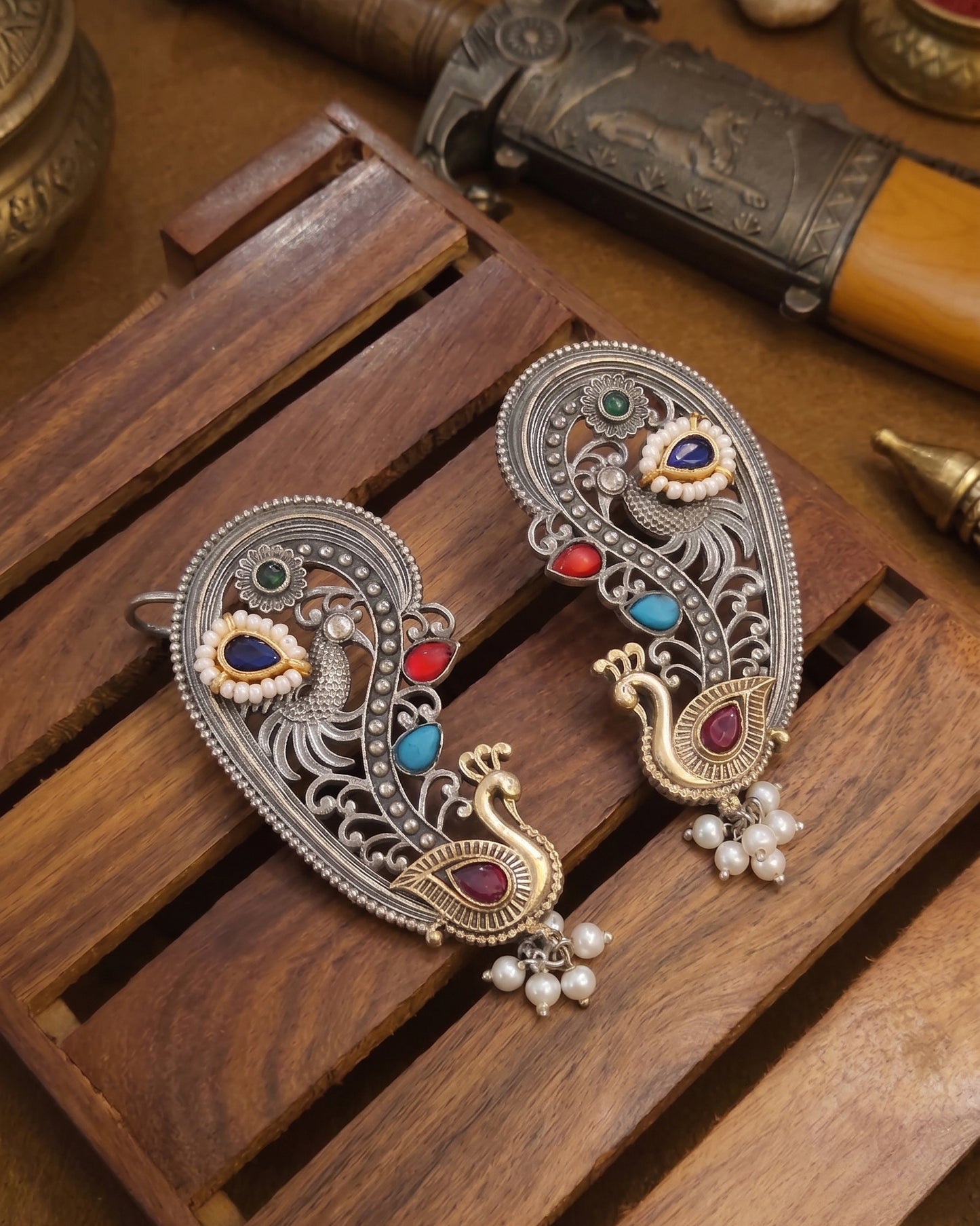 Multi Aishra Designer Ear Cuff Earring