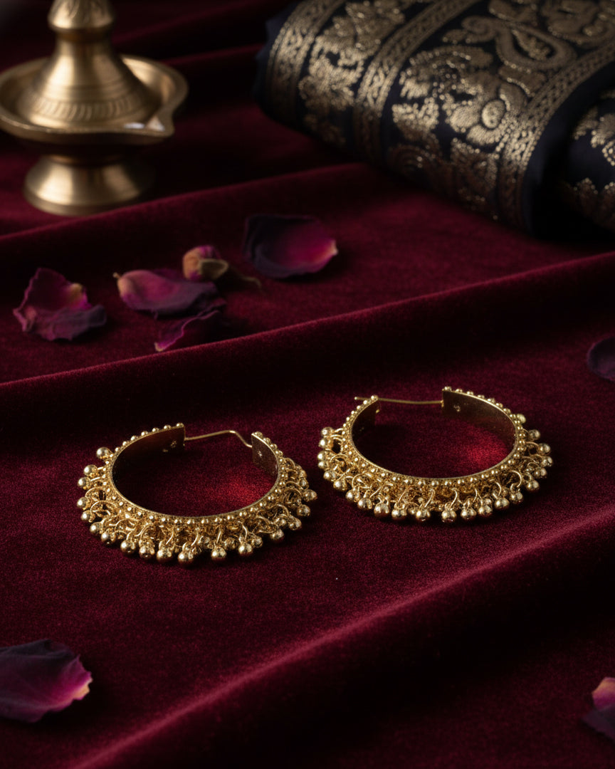 Ritvik Oxidised Earrings