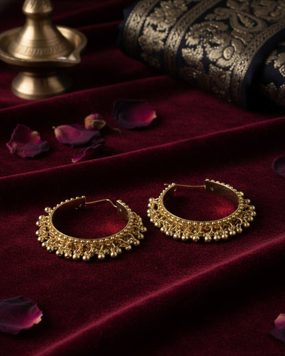 Ritvik Oxidised Earrings