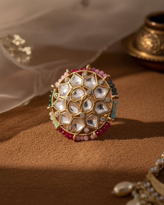 Multi Svara Ethnic Ring