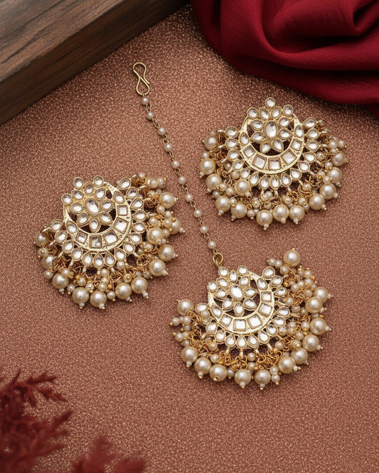 Zeenat Teeka Earring Set