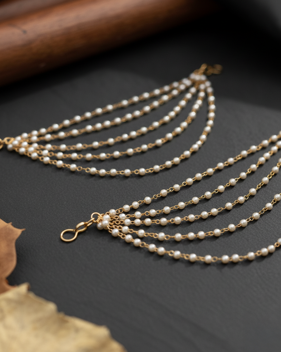Liyana Bahubali Kaan Chain Pair