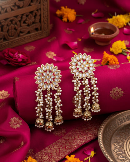 Ishla Designer Jhumki Chandbali