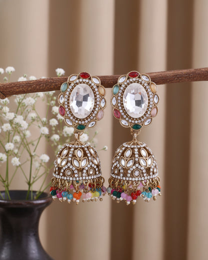 Multi Seher Premium Jhumki Earring