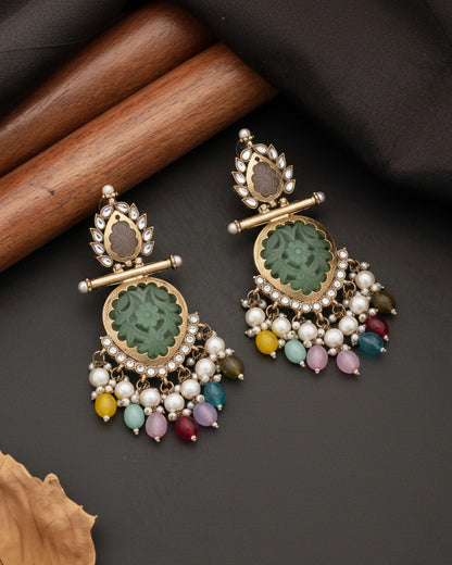 Mint Multi Sohum Chandbali